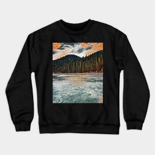 Moutain River Crewneck Sweatshirt